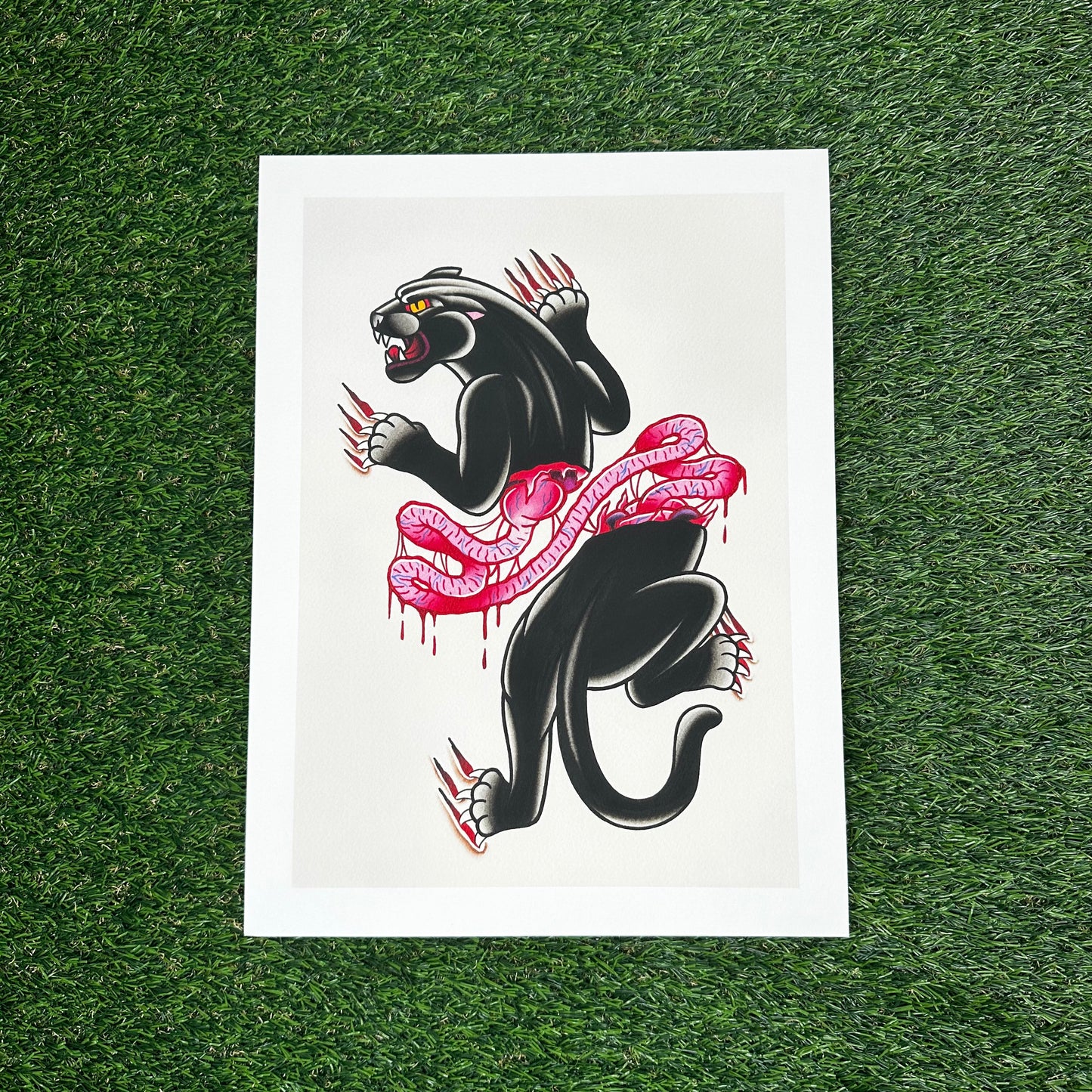 Panther Guts Print