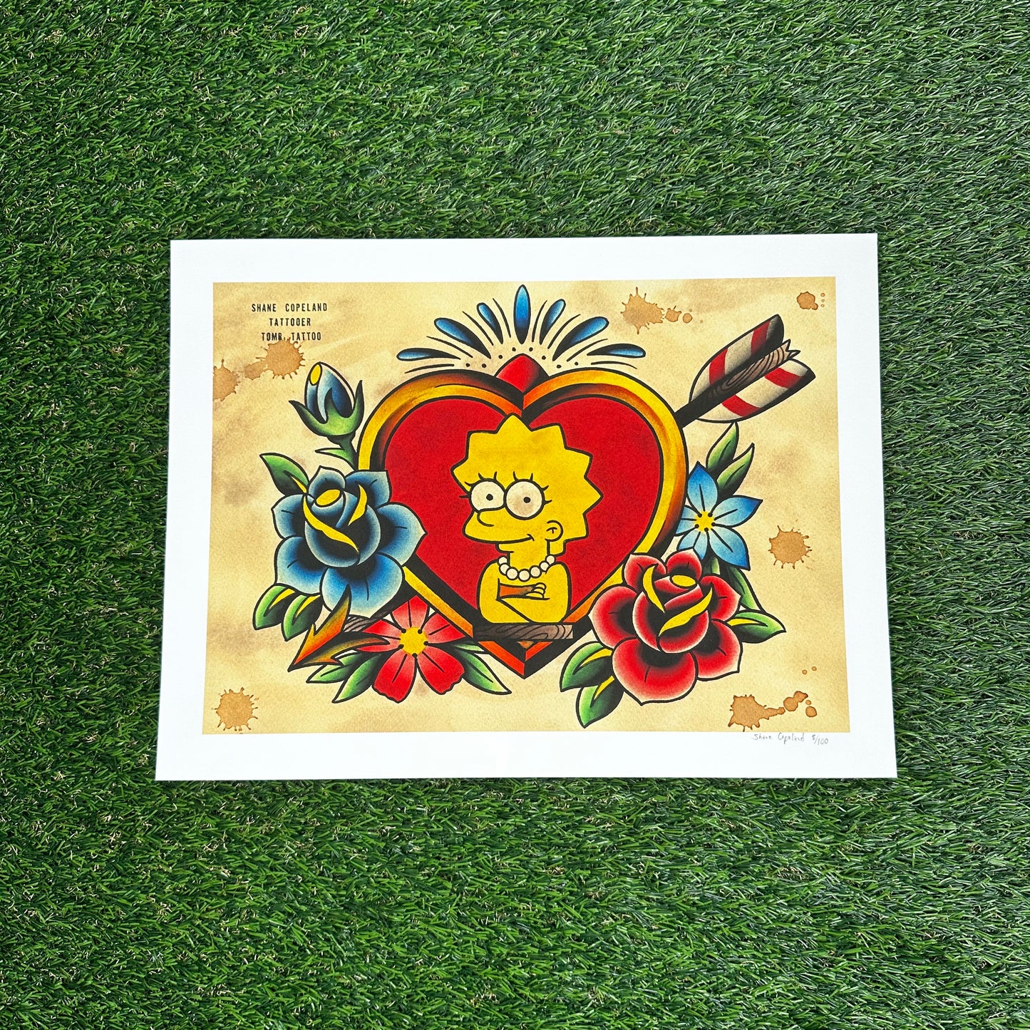 Lisa Heart Print