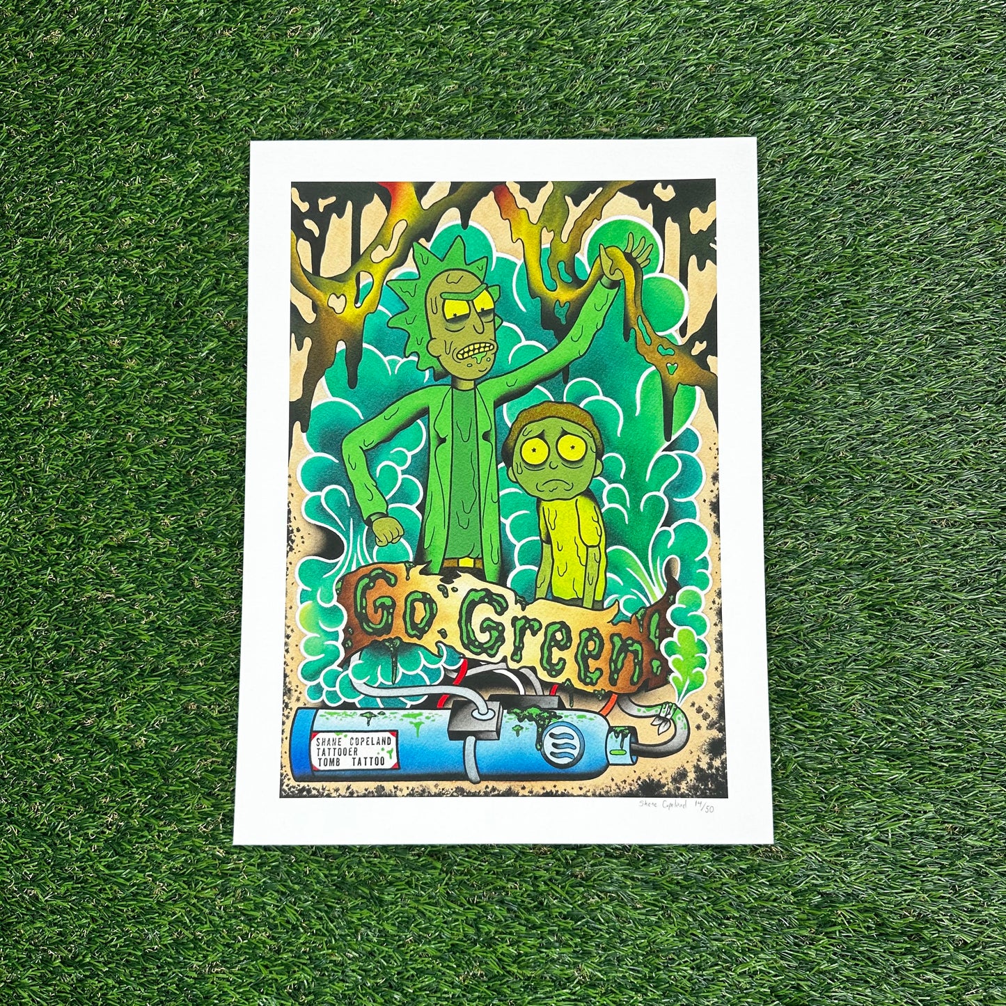 Go Green Print
